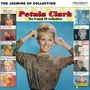 "The Jasmine EP Collection" und "Petula Clark: The French EP Collection" im Retro-Stil, mit Fotos von Petula Clark.