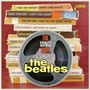 „THE SONGS THAT SHAPED the beatles“. Stapel Kassetten mit Liedtiteln, rechts oben „JASMINE“-Logo.