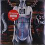 Text: "RX Bandits, the resignation, Anniversary Pressing, remastered for vinyl". Menschliche Figur mit anatomischen Details.
