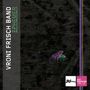 "VRONI FRISCH BAND EPHEMER" und "Jazz thing NEXT GENERATION VOL. 115". Schwarzer Hintergrund, buntes Insekt.