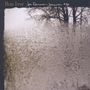 Text: "Bon Iver, for Emma, forever ago". Winterliche, frostige Landschaft mit nackten Bäumen im Hintergrund.