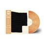 Beige-orange Vinyl, beige Cover mit schwarzer Textur, linker Text: "International Anthem", Künstlernamen und Infos.
