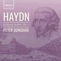 Texte: "signum CLASSICS", "HAYDN", "KEYBOARD WORKS, VOL. 2", "PETER DONOHOE". Illustration: Komponist Porträt, Schlossansicht.