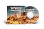 CD-Cover mit Text: "Rick Wakeman - Return to the Red Planet". Illustration mit Rakete und Astronaut auf Marslandschaft.