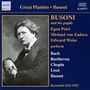 : Busoni & his pupils, CD