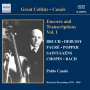 : Pablo Casals - Encores and Transkriptions Vol.1, CD