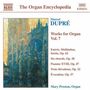 Marcel Dupre: Orgelwerke Vol.7, CD