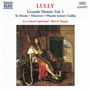 Jean-Baptiste Lully: Grosse Motetten Vol.1, CD