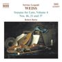 Silvius Leopold Weiss: Lautensonaten Vol.4, CD