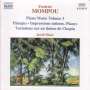 Federico Mompou: Klavierwerke Vol.3, CD