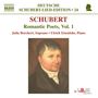 Franz Schubert: Lieder "Romantische Dichter" Vol.1, CD