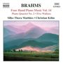 Johannes Brahms: Klaviermusik zu 4 Händen Vol.14, CD