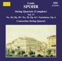 Louis Spohr: Streichquartette Vol.17, CD