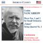 Conlon Nancarrow: Pieces Nr.1 & 2 für kleines Orchester, CD