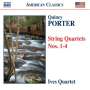 Quincy Porter: Streichquartette Nr.1-4, CD