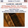 Samuel Adler: Klavierkonzert Nr.3, CD