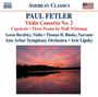 Paul Fetler: Violinkonzert Nr.2, CD
