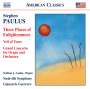 Stephen Paulus: Konzert für Streichquartett & Orchester "Three Places of Enlightenment", CD