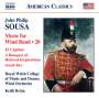 John Philip Sousa: Music for Wind Band Vol.20, CD