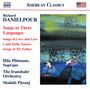 Richard Danielpour: Songs in Three Languages, CD
