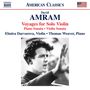 David Amram: Voyages für Violine solo, CD