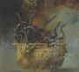 Illustration: Ein goldener Topf voller Schlangen und Rauch, mit einem dämonischen Gesicht an der Seite.