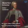 Maurice Greene: Anthems, CD