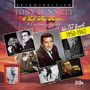 "TONY BENNETT I Left My Heart... A Centenary Tribute his 57 finest 1950-1962. Fotos von ihm und Musikerkollegen, Hintergrund rote Brücke."