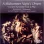 Felix Mendelssohn Bartholdy: Ein Sommernachtstraum, CD,CD