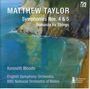 Matthew Taylor: Symphonien Nr.4 & 5, Div.
