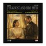 "THE GHOST AND MRS. MUIR" oben. Namen: Bernard Herrmann, Elmer Bernstein. Gemälde: Frau im Kleid, Mann in dunkler Kleidung.