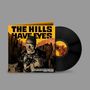 "The Hills Have Eyes", Original Motion Picture Soundtrack von Don Peake. Cover zeigt eine unheimliche Szene mit einem Mann in wüstenartiger Umgebung.