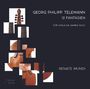 Georg Philipp Telemann: Fantasien für Viola da gamba solo Nr. 1-12, CD