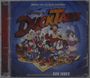 CD-Cover mit "Disney's DuckTales", darunter Zeichentrickenten in Abenteuer-Pose. Musik von Ron Jones.