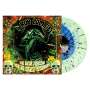 Rob Zombie: The Lunar Injection Kool Aid Eclipse Conspiracy (Blue in Bottle Green with Black and Bone Splatter Vinyl), LP,LP