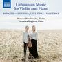 : Simona Venslovaite - Lithuanian Music for Violin and Piano, CD