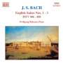 Johann Sebastian Bach: Englische Suiten BWV 806-808, CD