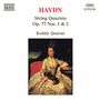 Joseph Haydn: Streichquartette Nr.81 & 82 (op.77 Nr.1&2), CD