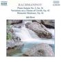 Sergej Rachmaninoff (1873-1943): Klaviersonate Nr.2 op.36, CD