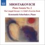 Dmitri Schostakowitsch (1906-1975): Klaviersonate Nr.2, CD