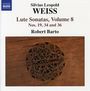 Silvius Leopold Weiss: Lautensonaten Vol.8, CD