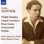 Georg Tintner: Sonate für Violine & Klavier, CD