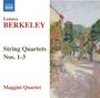 Lennox Berkeley: Streichquartette Nr.1-3, CD