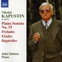 Nikolai Kapustin: Klaviersonate Nr.15 (op.127), CD