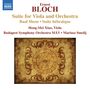 Ernest Bloch: Suite für Viola & Orchester, CD