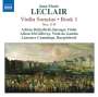 Jean Marie Leclair: Sonaten für Violine & Bc Heft 1 Nr.5-8 (op.1 Nr.5-8), CD