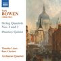 York Bowen: Streichquartette Nr.2 & 3, CD