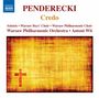 Krzysztof Penderecki: Credo, CD