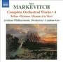 Igor Markevitch: Sämtliche Orchesterwerke Vol.4, CD