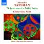 Alexandre Tansman: 24 Intermezzi (Heft 1-4), CD